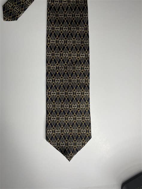 gucci silk tie|vintage gucci tie.